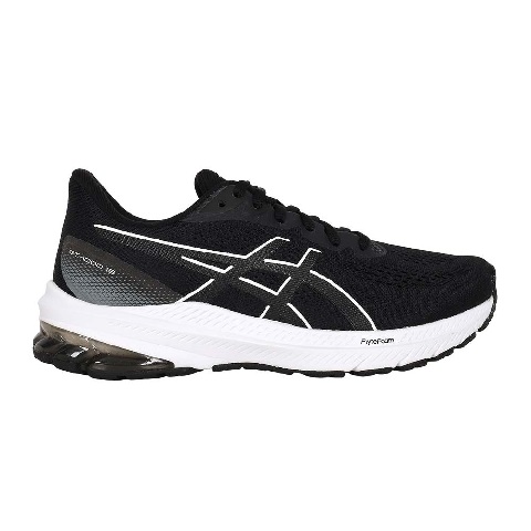 ASICS GT-1000 12  WOMENS SHOE 9 NEGRO/BLANCO