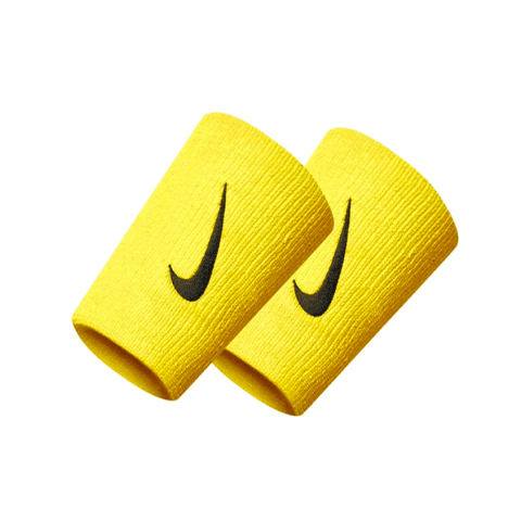 NIKE PREMIER TENNIS DOUBLE-WIDE WRISTBAND AMARILLO