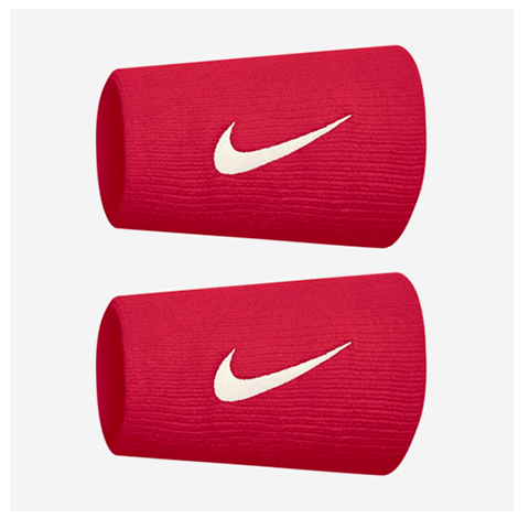 NIKE PREMIER TENNIS DOUBLE-WIDE WRISTBAND VINO