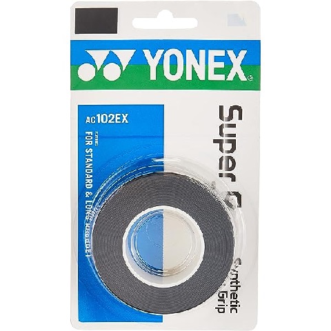 YONEX SUPER GRAP OVERGRIP NEGRO 1X3