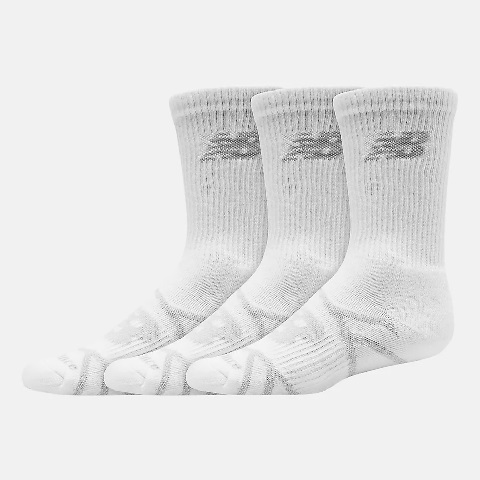 NEW BALANCE KIDS PERFORMANCE CREW ALTA BLANCO