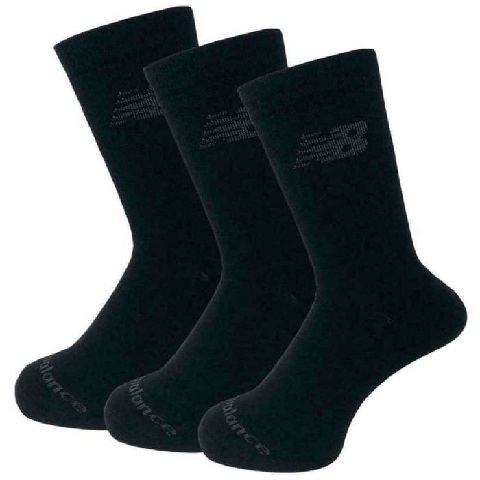 NEW BALANCE PERFORMANCE FLAT KNIT ANKLE ALTA NEGRO