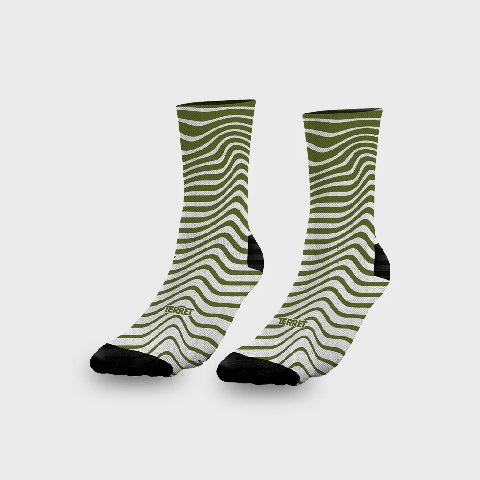 TERRET MEDIAS DE COMPRESION ZEN OLIVE SOCKS