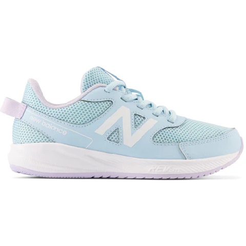 NEW BALANCE KIDS PERFORMANCE SHOES 570 AZUL - BLANCO