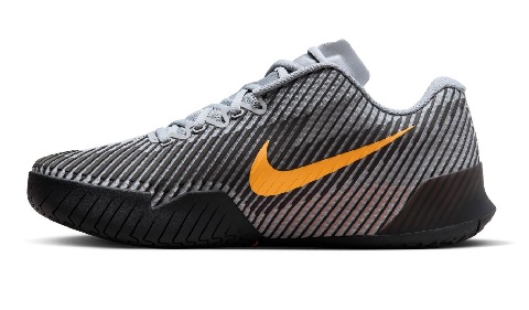 NIKE ZOOM VAPOR 11 MENS SHOE GREY - ORANGE