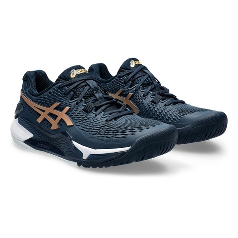 ASICS WOMENS GEL RESOLUTION 9 SHOE AZUL