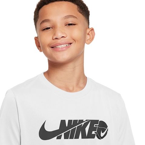NIKE LEGEND BOYS TEE BLANCO