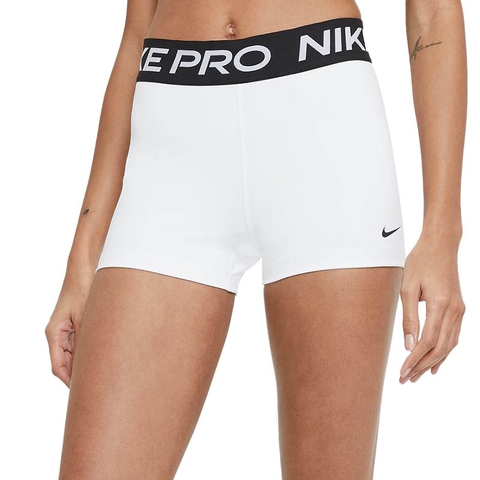 NIKE PRO WOMEN`S SHORT BLANCO