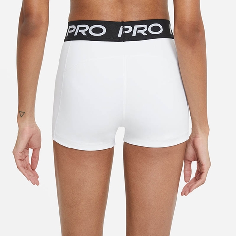 NIKE PRO WOMEN`S SHORT BLANCO