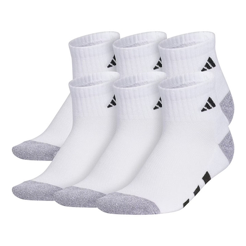 ADIDAS 6 PACK QUARTER JUNIOR SOCKS