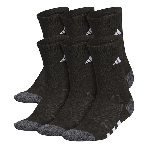 ADIDAS 6 PACK CREW JUNIOR SOCKS