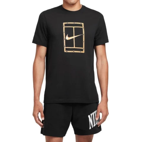 NIKE COURT HERITAGE MENS TEE NEGRO