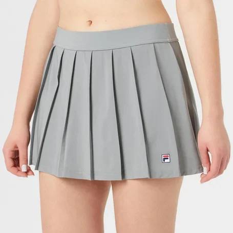 FILA ESSENTIALS WOVEN PLEATED 14.5 WOMENS SKORT GRIS