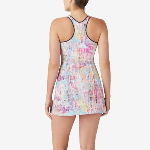FILA ALLEY PRINTED WOMENS DRESS MULTICOLOR